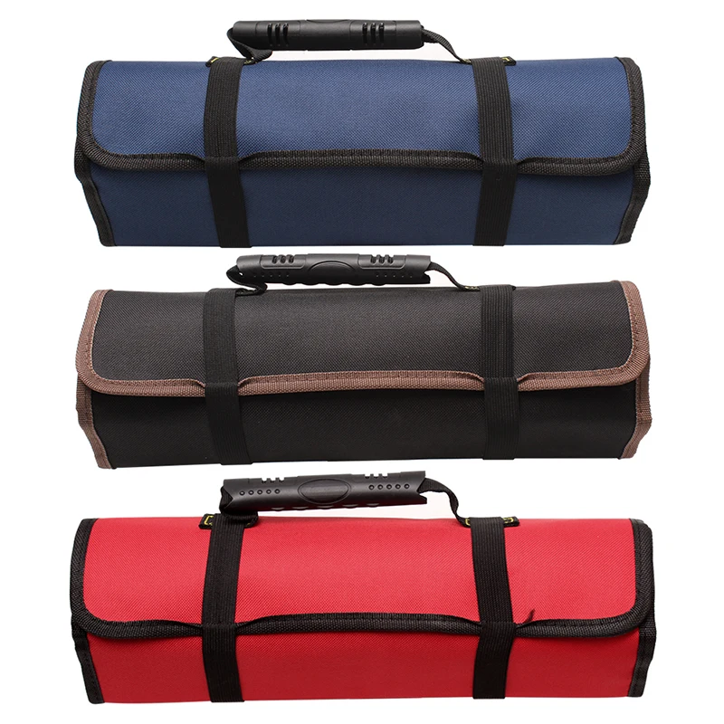 New Multifunction Oxford Cloth Folding Wrench Bag Tool Roll Storage Portable Case Organizer Holder Pocket Tools Pouch tool bag tool case