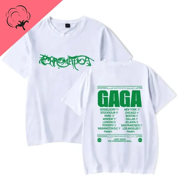 Lady Gaga The Chromatica Ball Tシャツ L The Chromatica Ball White T-Shirt - Lady Gaga X Collection