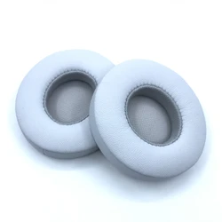 Premium Memory Foam Replacement Ear Pads Cushion (Silver gray)