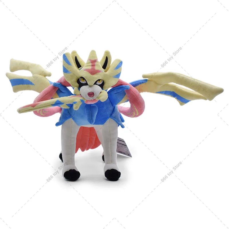 Pokemon Plush Shiny Furret Kyogre Zeraora Ninetales Shaymin Doll