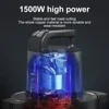 Electric Meat Grinder, 1500W  Food Processor Vegetable Chopper 6.5L Stainless Steel Bowl, Meat Grinder for Meat Vegetable Fruit 2