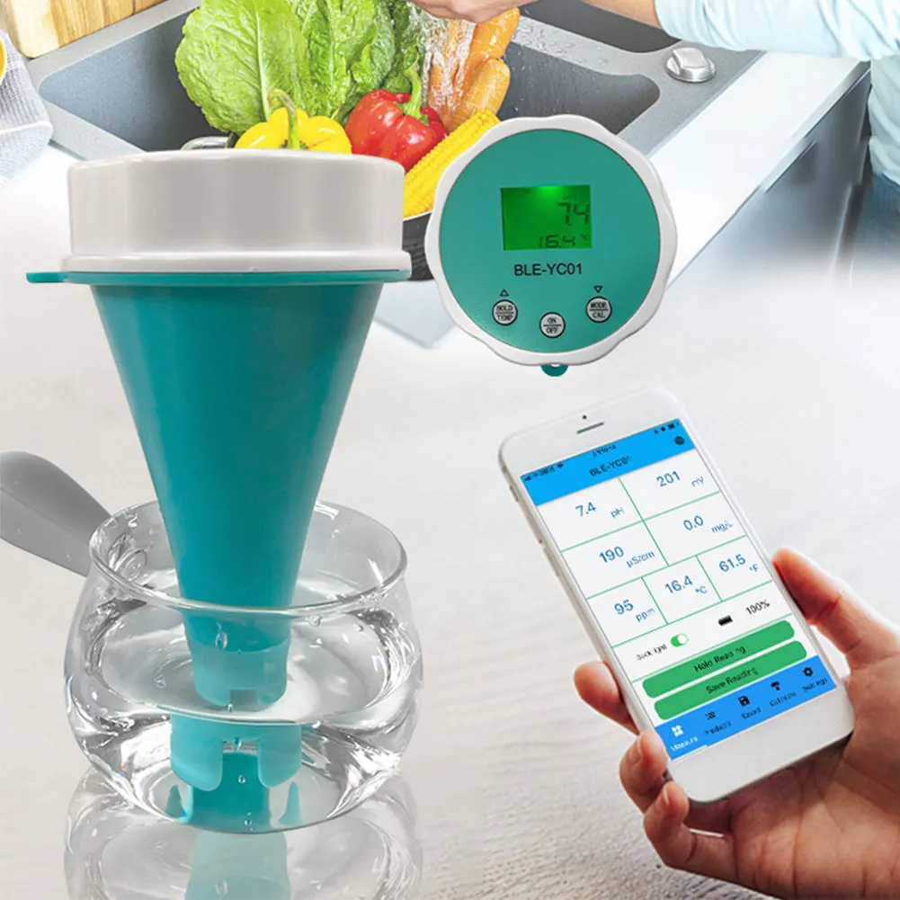 Waterproof Swimming Pool Water Analyzer Tester