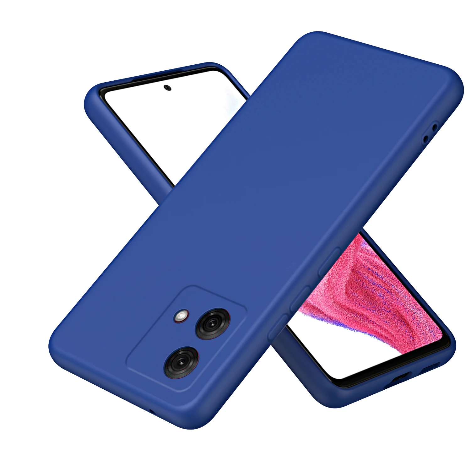 thumbnail image 1 of For MOTOROLA G84 G73 G62S G54 G53 G32 G14 G13 2023 G31 Brazil version G23 G42 G22 G41 G52 2022 liquid silicone case Back cover, 1 of 5