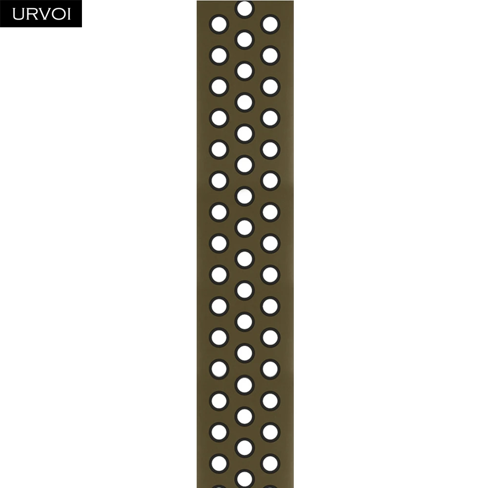 URVOI Sport Band - Double Color Silicone with Breathable Holes