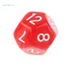 85WA 10pcs/lot 12 Sided Polyhedral Pub Club Game Family Party Acrylic 4