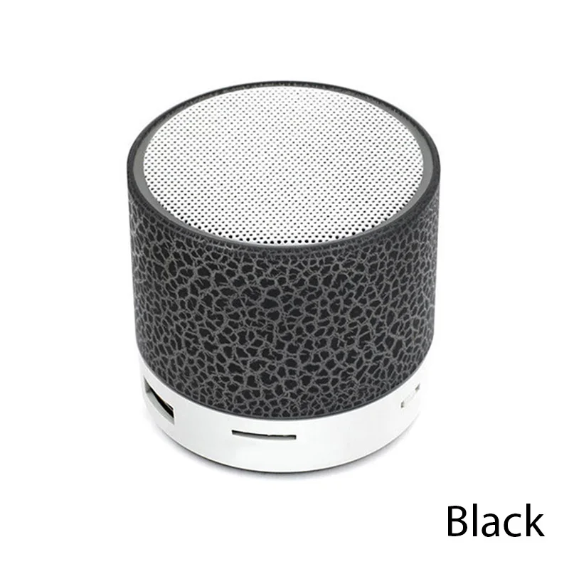 best speakers LED Crack Bluetooth Wireless Speakers Outdoor Sound Box for Smartphone Car Audio TF Card Mini Portable Loudspeaker shelf speakers Speakers