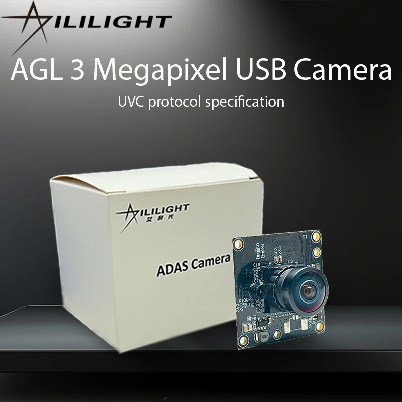 ALG 3 메가 픽셀 USB 어안 카메라, 2048x1536, 고정 초점, 드라이버 프리, HD 웹캠, 정적 인식 이미지 수집용