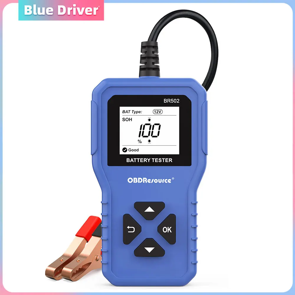 

BM550 Battery Tester 6V 12V 24V 100-2000A CCA Capacity Digital Cars System Batteries Analyzer Auto Battery Tool PK KW208