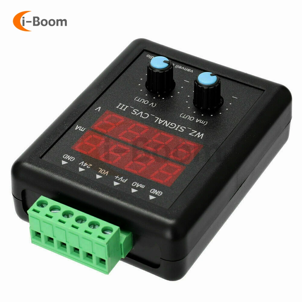 Digital 4-20mA 0-10V Signal Generator Current Voltage Transmitter Calibrator Signal Source Simulation Electronic Instruments 6