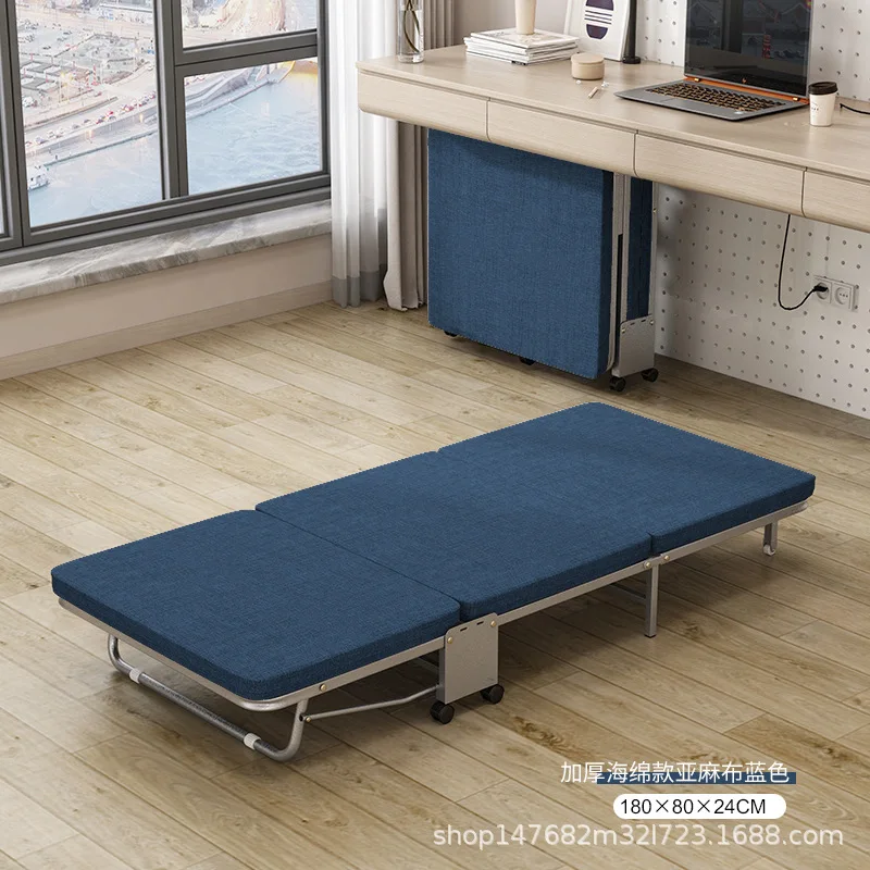Linen blue 80CM wide