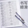 8pcs Roller Ball Pens Straight Liquid Gel Pen for Examination 0.5 Needle High-Capacity Black Red Blue Quick Drying Student 3