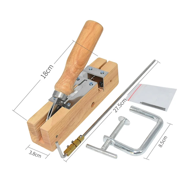 Méhkas Berendezés Keret Keretfutók Lyukasztógép Szemét Lyukasztó Méhészhéjas Fészek Doboz Keretek Szerszám - Image 5