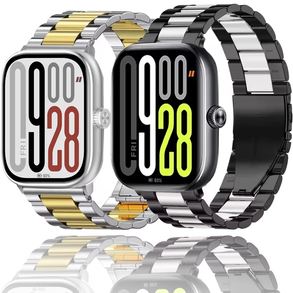 Enhanced Metal Strap - Comfortable & Breathable Replaceable Wristband Bracelet