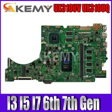 Laptop Motherboard para ASUS ZenBook UX310UV UX310UQ UX310UQK UX310U Mainboard Original GT940MX I3 I5 I7 6th 7th Gen 4GB 8GB de RAM