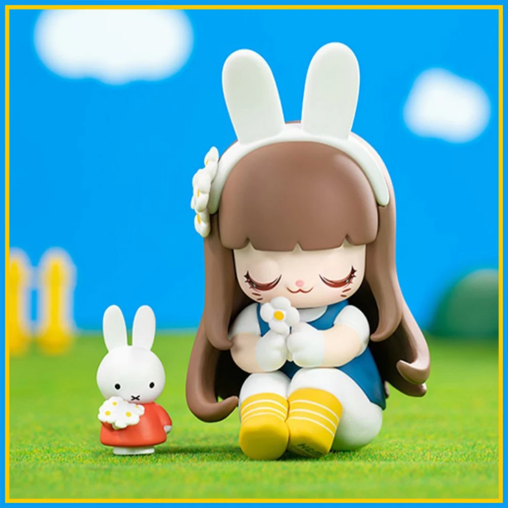

Kimmy&Miki Miffy New Friends Rabbit Girl Series Blind Box Toy Girl Kawaii Doll Caja Ciega Action Figure Toys Model Mystery Box