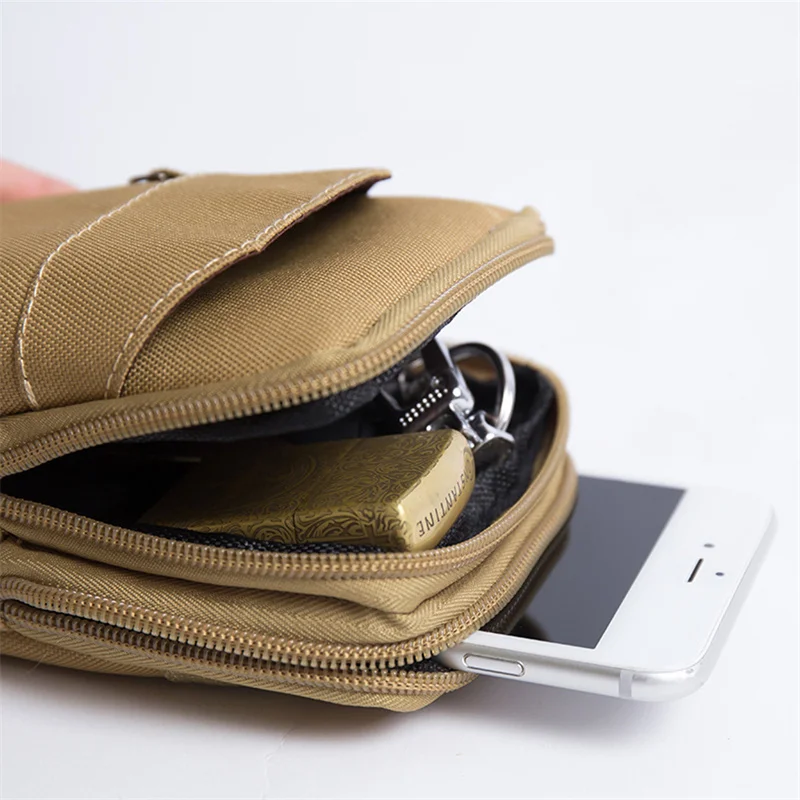 Oxford Bag Outdoor Molle  Waist Fanny Pack Men Phone Pouch Camping Hunting Waist Bag EDC Gear Purses 5