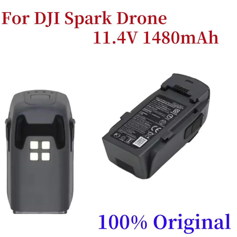 Batterie Drone DJI Spark 11.4V 1480mAh Rechargeable Lot 1 ou 2