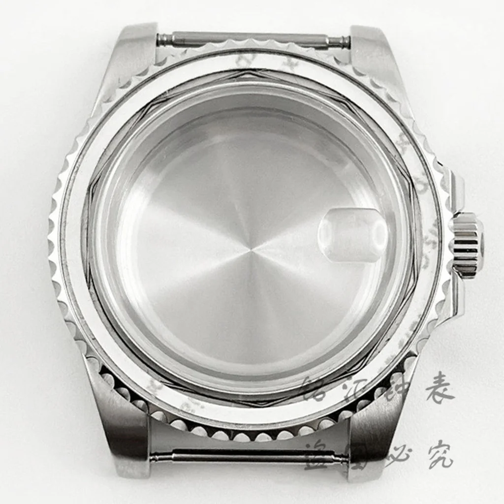 Deep Blue Bezel 40MM Diver Watch Case with Waterproof Sapphire Crystal