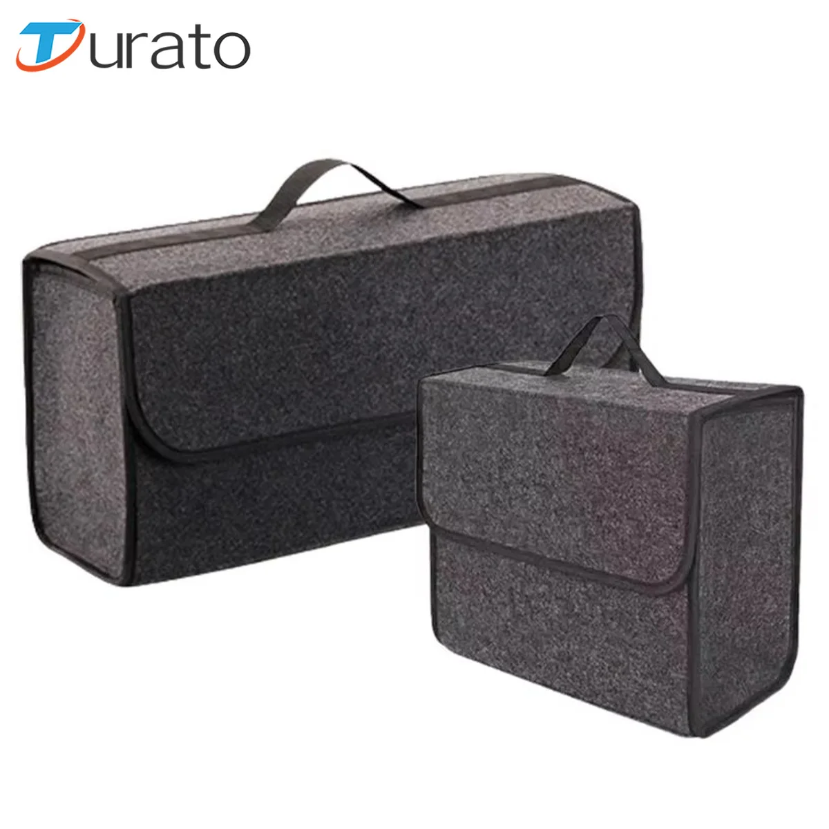 Car Trunk Organizer Car Storage Bag Trunk Organizer Trunk Storage Holder Car Interior Organizer Car Felt Storage Box Trunk Organizer Tool Storage Box Felt Bag Foldable