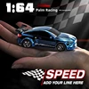 New Kf20 1:64 Drift Rc Car Four-Wheel Remote Control Car Racing Car Full Proportions Desktop Competition Toy Boys Perfect Gifts 1
