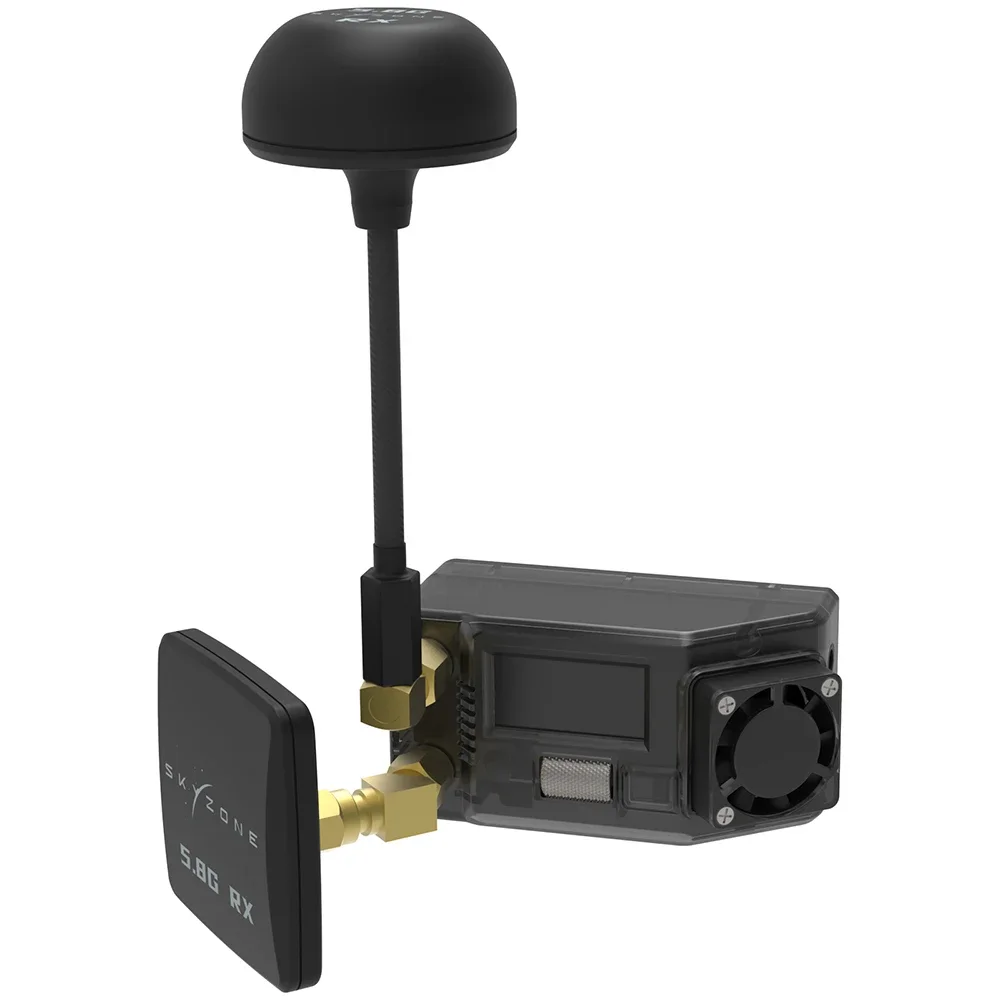 SKYZONE Screen Receiver SteadyView X 5.8Ghz IPS Module Range FPV Goggles Receiver Control Sensitivity Motor for RC Plane Drone thumbnail 3