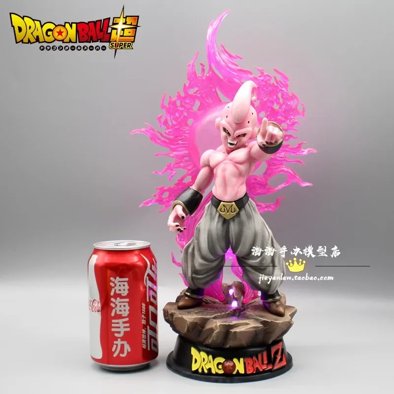 

37cm Anime Dragon Ball Buu Figure Majin Buu Boo Pvc Action Figures Led Light Collectible Model Majinboo Figurine Kids Toys Gifts
