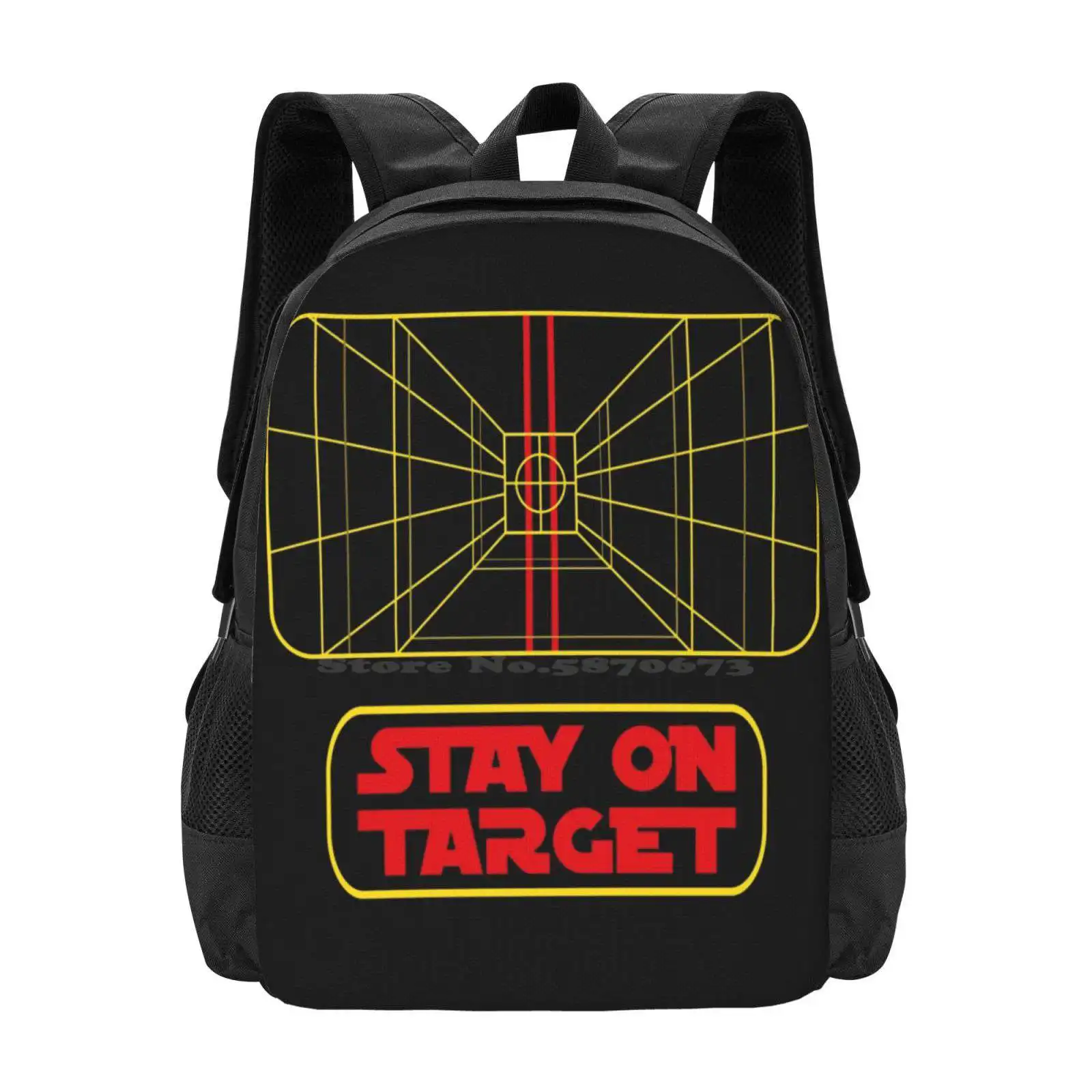 Zaino Trench Run Per Borsa Da Viaggio Per Laptop Da Scuola Per Studenti Sith Force X Wing Millennium Falcon