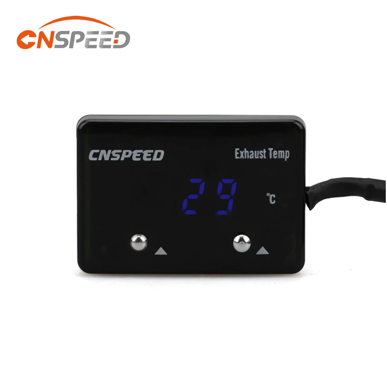 Red Blue LED Exhaust Temp Gauge Exhaust Gas Meter Digital With Sensor EXT Temperature Meter Turbo For 4WD Hilux Patrol EGT