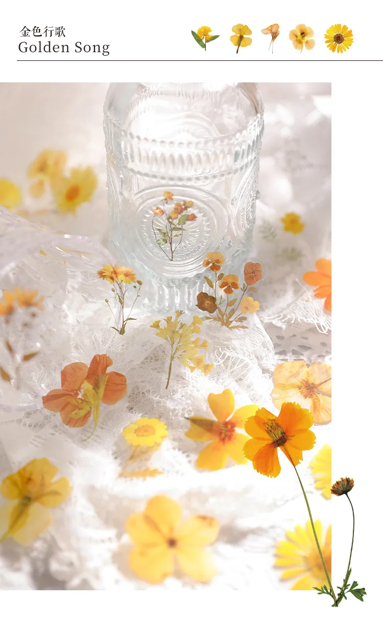 Flower Language Kawaii Sticker 14