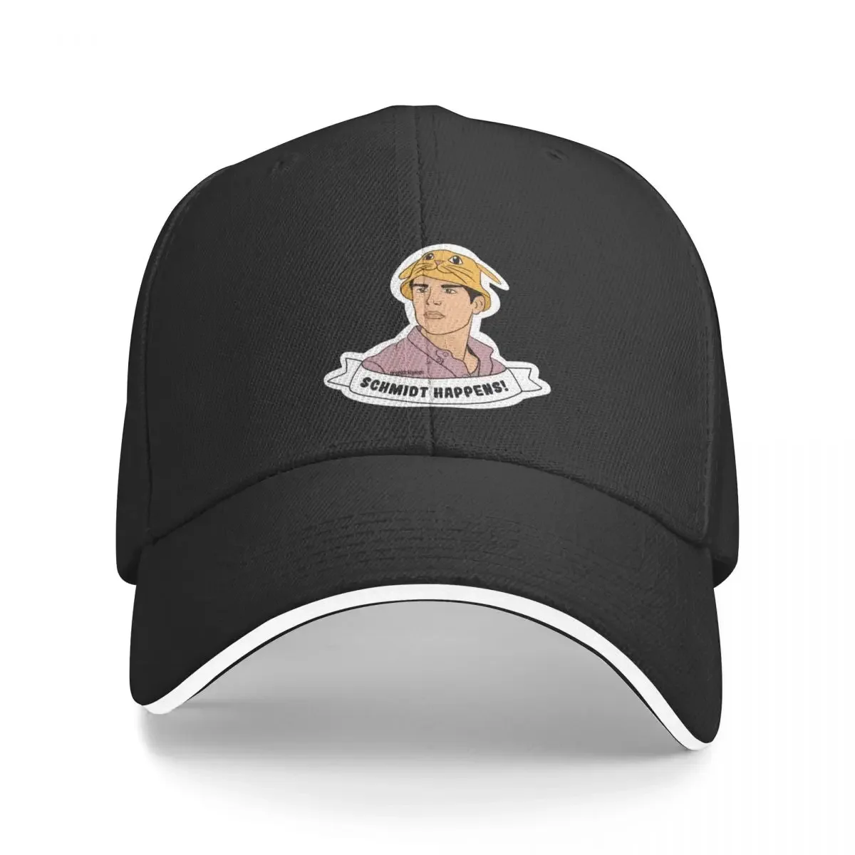 

New Schmidt happens Baseball Cap birthday Uv Protection Solar Hat Visor Golf Wear Men Women's