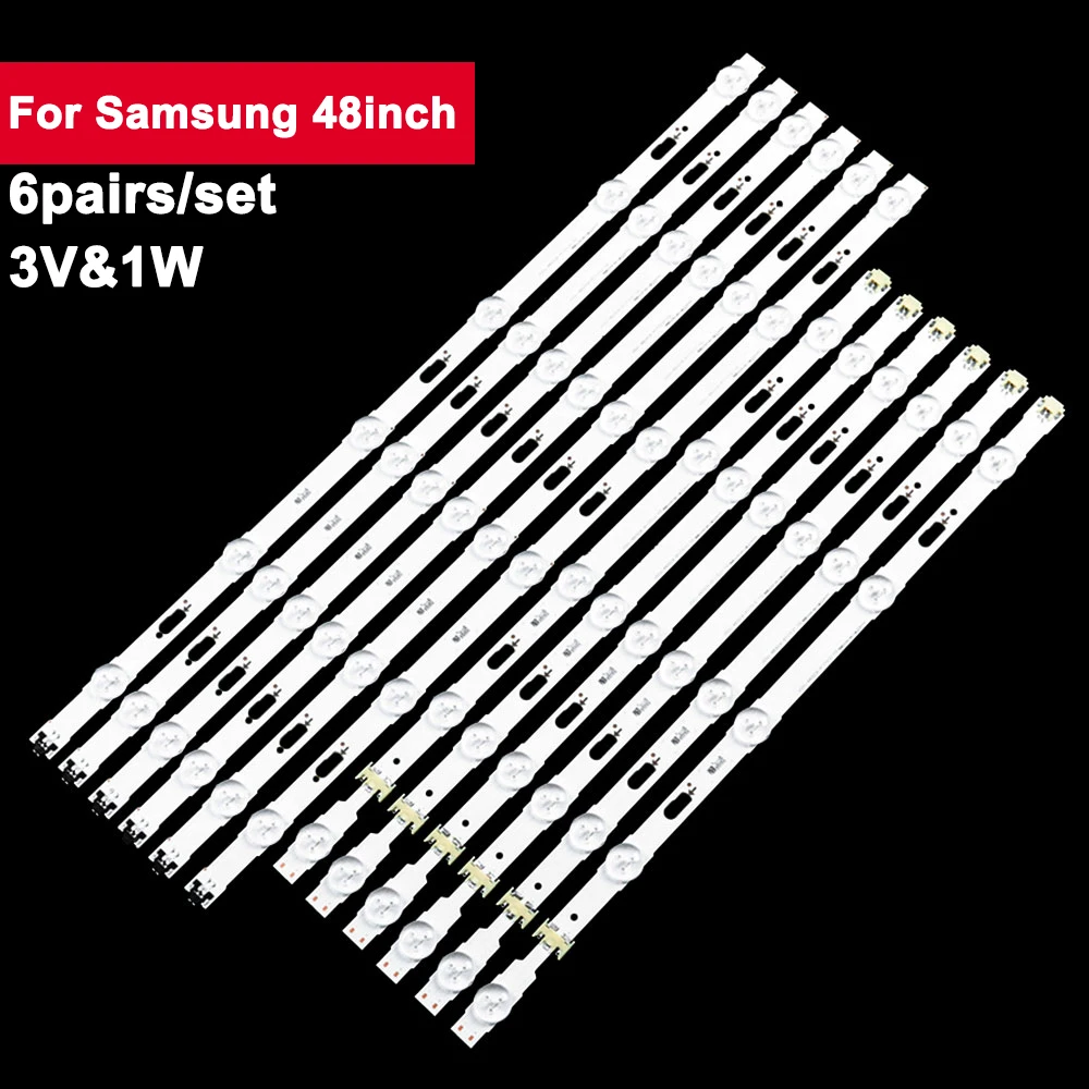 Retroilluminazione Tv Led 3V 1W Per Samsung 48 Pollici Bn96-34793A Ua48Ju50Swjxxz Ua48Ju6800 Ua48Ju5910C 48Ju50Sw Ue48Ju7500 Ua48Ju6670