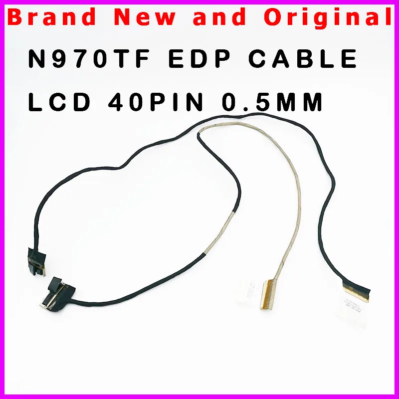 New Laptop LCD Cable for Clevo N970 N970TF EDP cable LCD 40PIN 0.5MM 6-43-N97T1-021-2N 6-43-N97T1-020-2N