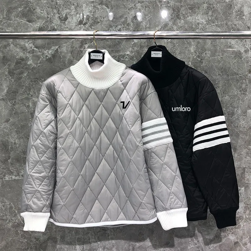 신상재킷 Couple Style Golf Padded Men's Golf Wear Autumn and Winter Luxury Brand Jacket Women Clothes Windproof Coat