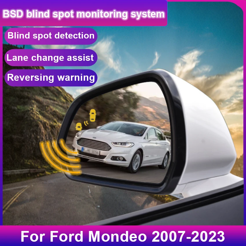 

Автомобиль BSD BSM BSA для Ford Mondeo 2007-2020 2021 2022 2023 система обнаружения слепых зон