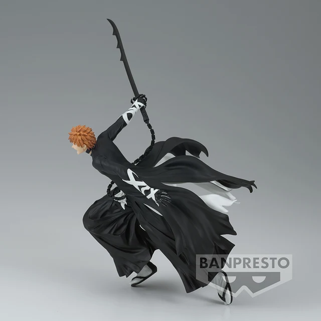 Original Banpresto Bleach Anime Figurines Vibration Stars Ichigo Kurosaki Action Figures Collectible Model Figurals Toys Gift 4