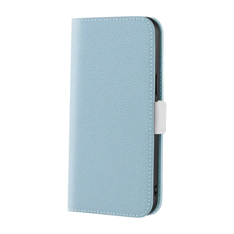 Luxurious Lychee Leather Wallet Phone Case