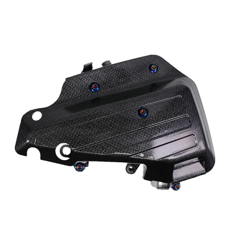 

Motorcycle Air Filter Assembly for Honda DIO50 AF17/AF18 Air Cleaner Assembly ​Air Intake Filter Carbon Fiber Pattern