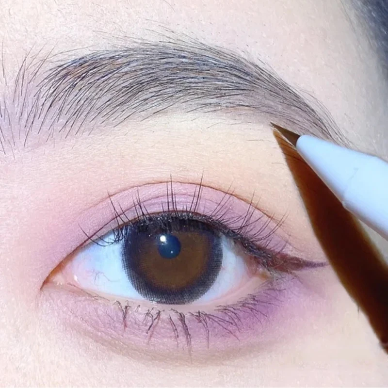 

Водостойкий жидкий карандаш для бровей стойкий легко окрашивающий пот черный ультратонкий карандаш для контуринга головы бровей Косметика для макияжа