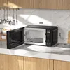 Hamilton Beach 0.9 Cu ft Countertop Microwave Oven, 900 Watts, Stainless Steel, New 5