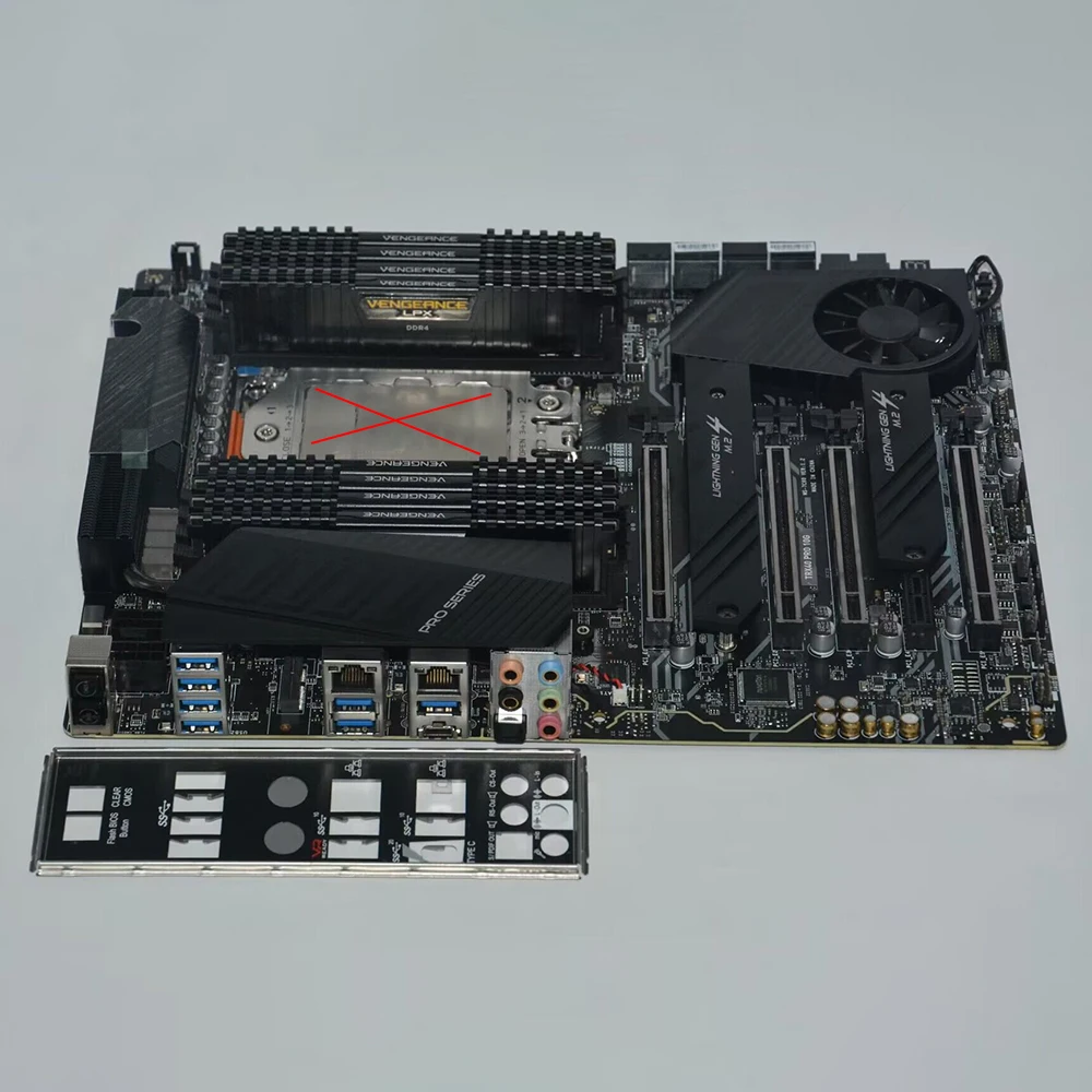 TRX40 소켓 sTRX4 DDR4 SATA3은 MSI ATX 데스크탑 보드 TRX40 PRO 10G용 3세대 AMD Ryzen Threadripper 프로세서를 지원합니다.