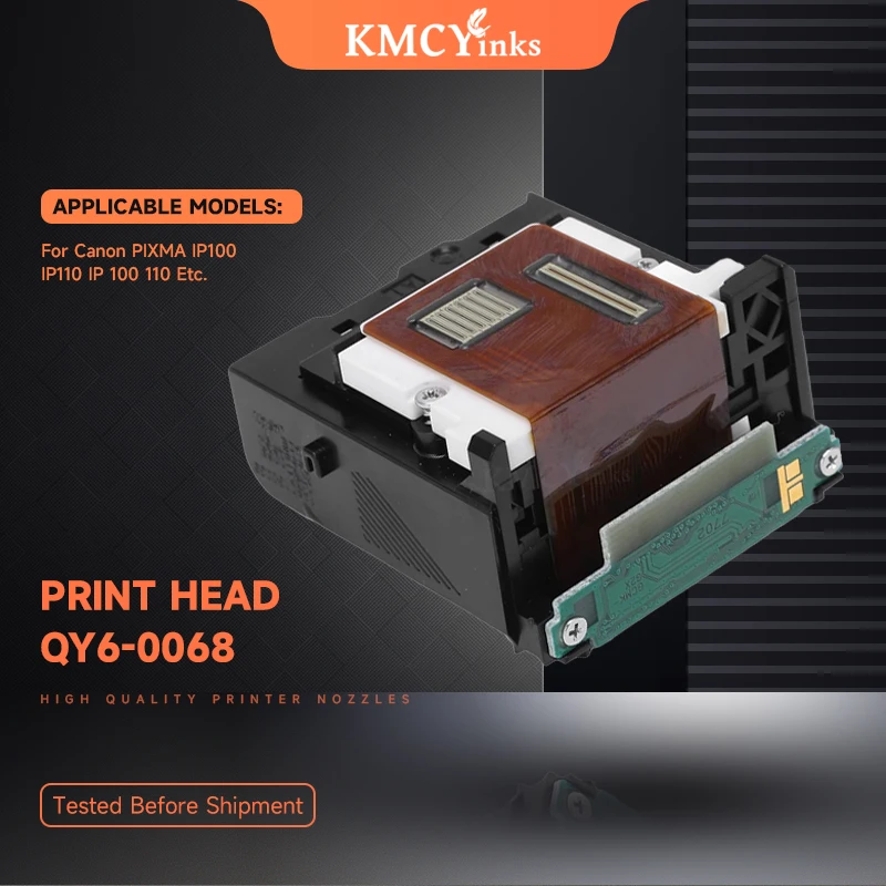 

KMCYinks 100% Tested QY6-0068 QY6-0068-000 Refurbished Printhead Print Head Printer Use For Canon PIXMA iP100 ip100 iP110