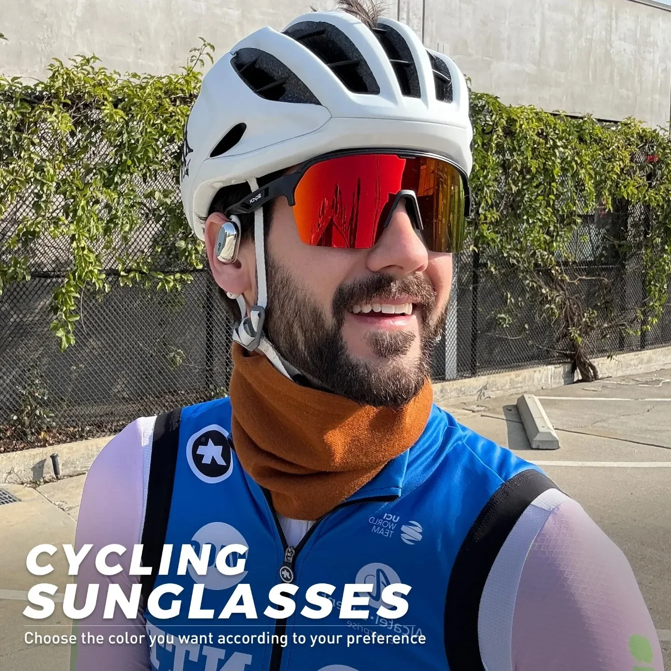 SCVCN Photochromic Cycling Glasses Sunglasses for Men Outdoor Sports Glasses UV400 Eyewear MTB Cycling Goggles Bicycle Women