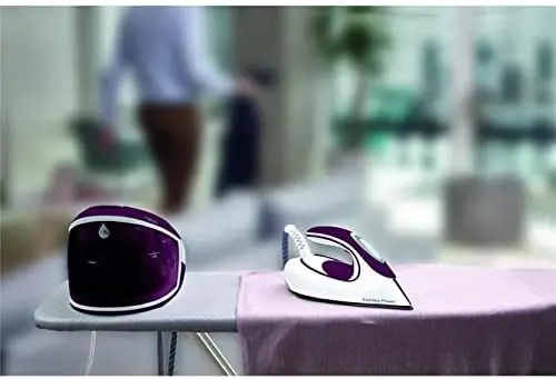 tefal steam generator iron purple