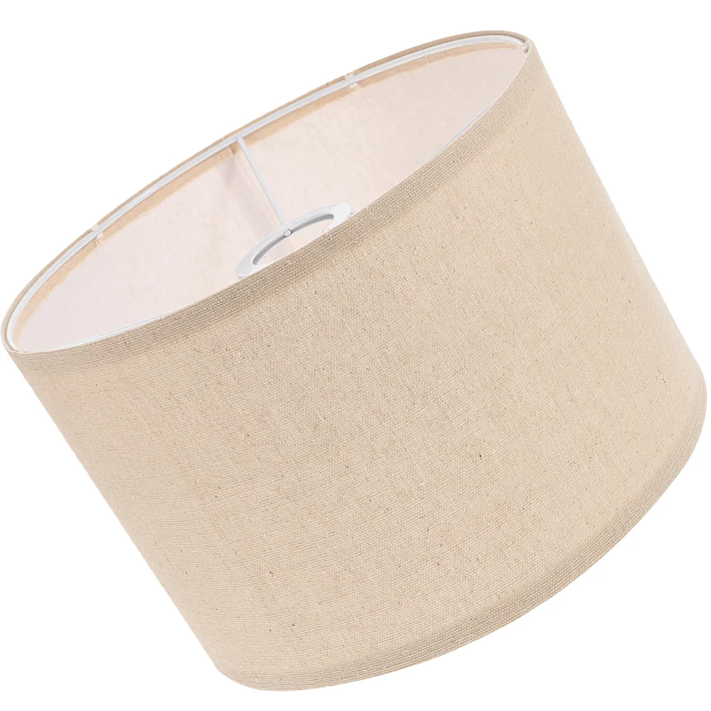 

Modern Lampshade Natural Linen Lamp Shade Drum Lampshade Replacement For Table Lamp Floor Light Lamp Shade Home Decor