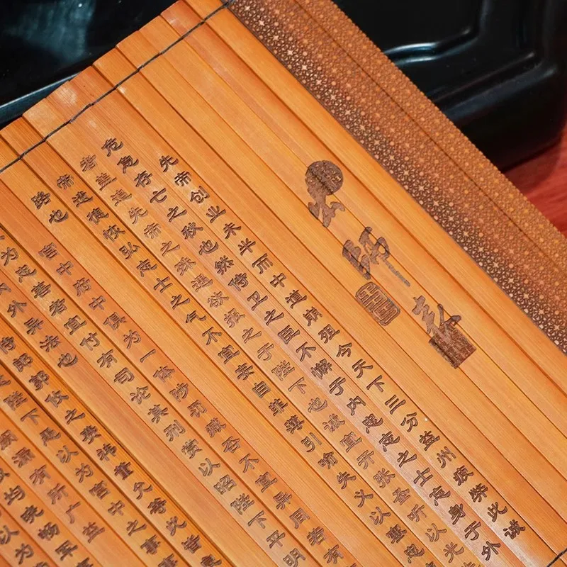 Full Text of Graduation Table bamboo slip Chinese style ethnic culture classical characteristic gift  Decorative ornaments