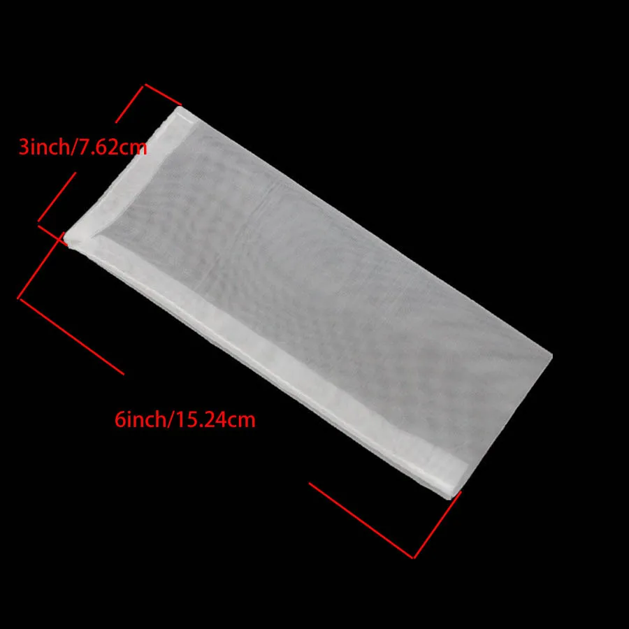 5Pcs 3”x6"  25/37/45/73/90/120/160 Rosin Heat Press Food Grade Rosin Extraction nylon mesh rosin press filter bag BD89C 6