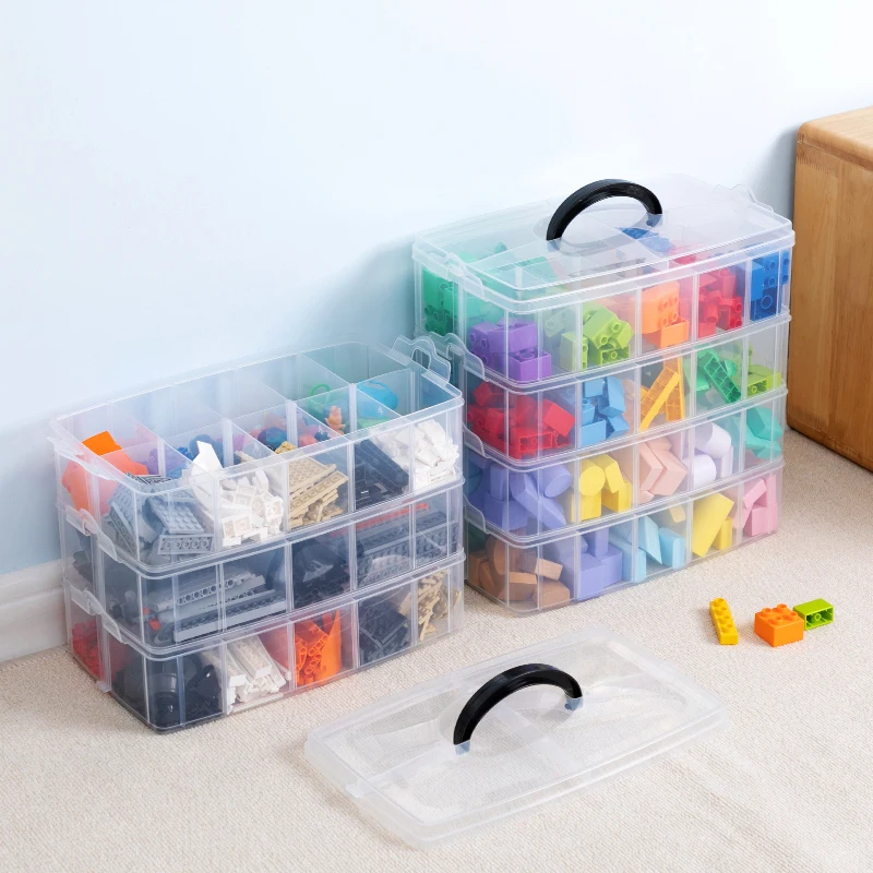 ZJchao Bolsa de almacenamiento- Ideal para Lego multiusos portátil al aire libre manta actividades alfombra Duplo y Juguetes para niños Bolsa rápidamente limpieza organizador del almacenaje azul