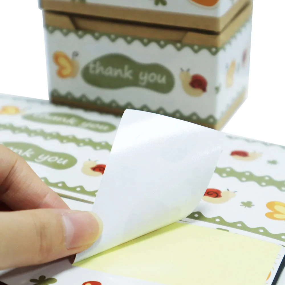 

20pcs/pack Thank You Decor Stickers Labels for Small Business Gift Packaging Mailer Seal Stickers Shipping Wedding decor