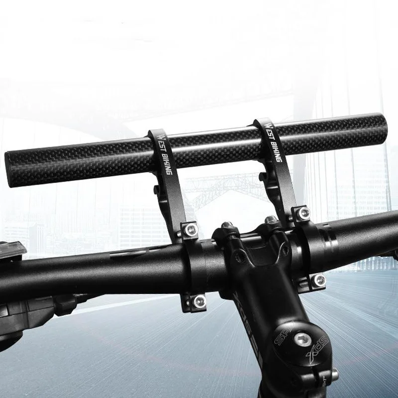 Bicycle Extensions Aluminium Carbon Fibre Tube Extensions Multifunctional Brackets Handlebar