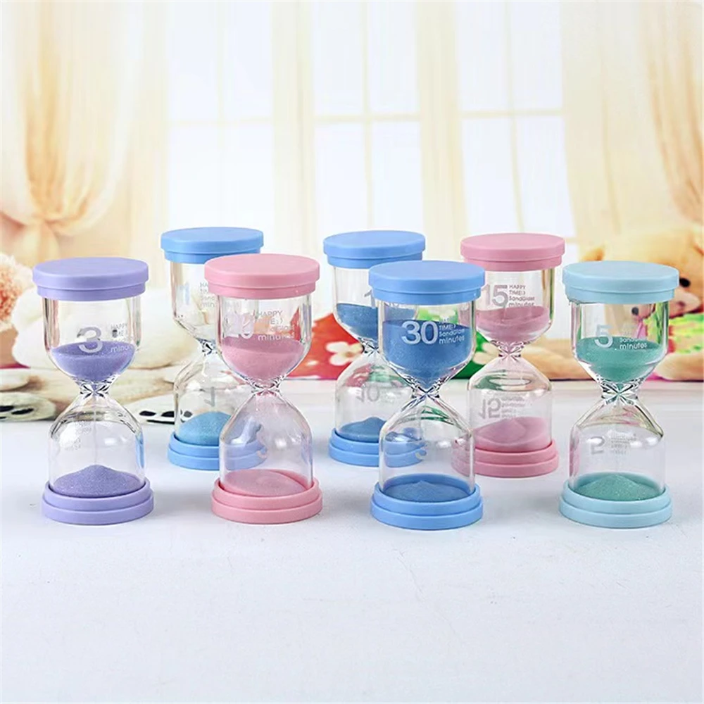 1/3/5/10/15/30/45/60 Minutes Hourglass Children Teeth Do Homework Sand Clock Long Time Meter Watch One Hour Sandglass Timers Sand Timer
